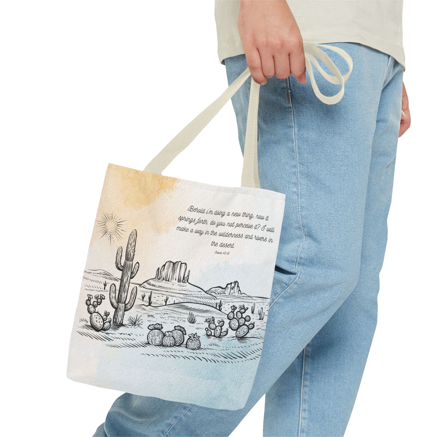 Behold I’m doing a New Thing Tote Bag