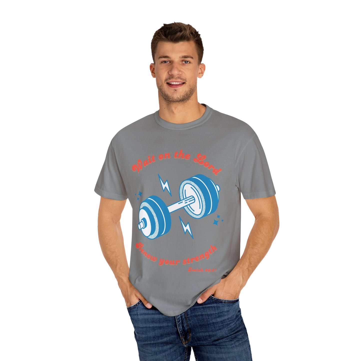 Wait on the Lord Renew your Strength unisex t-shirt