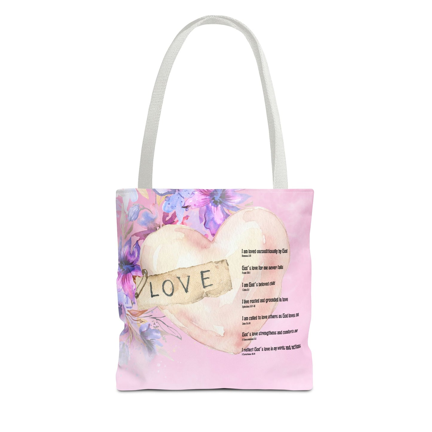 Love Affirmations Tote Bag