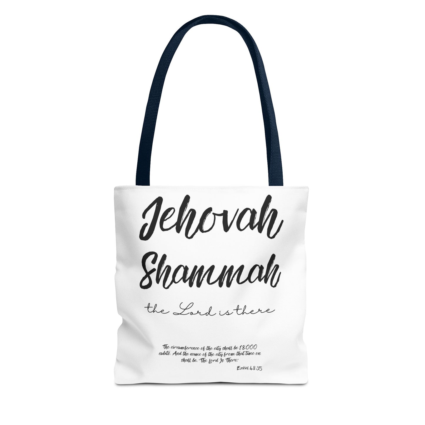 Jehovah Shammah Tote Bag