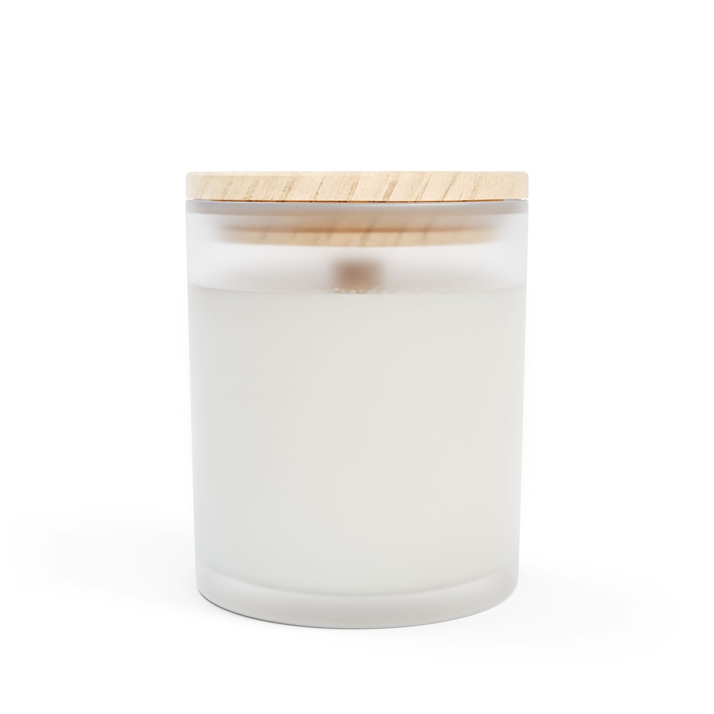 Lion of Judah Frosted Glass Candle, 11oz