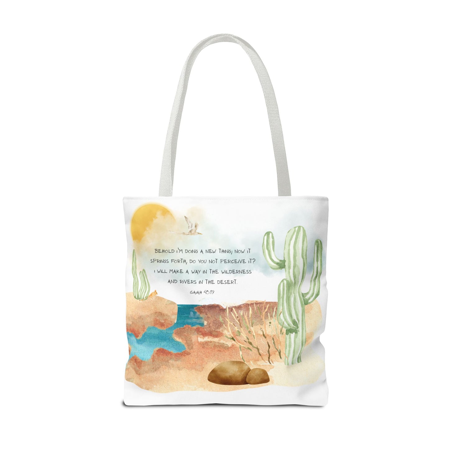 Isaiah 43:19 Tote Bag