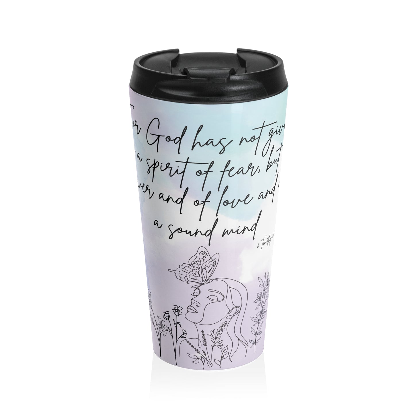 Sound Mind Stainless Steel Travel Mug