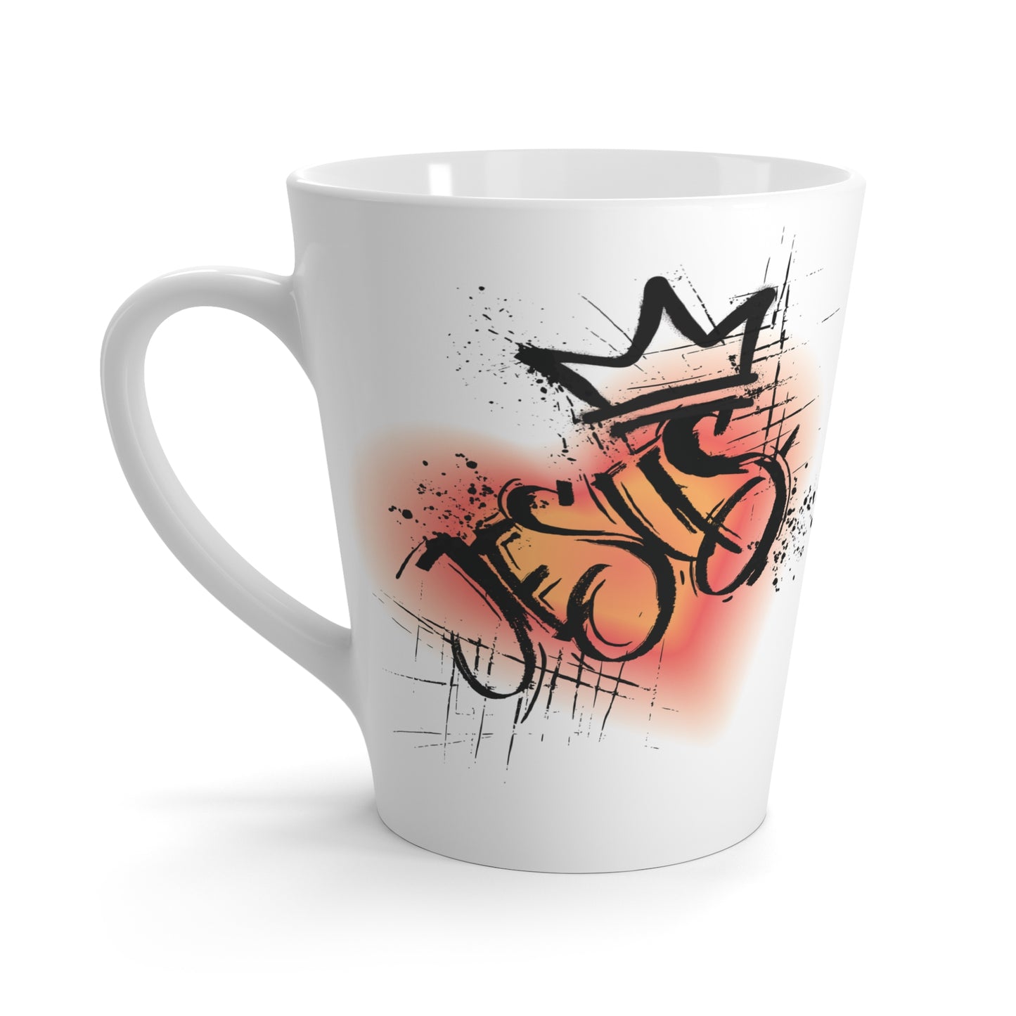 King Jesus Latte Mug -  Perfect for Coffee Lovers