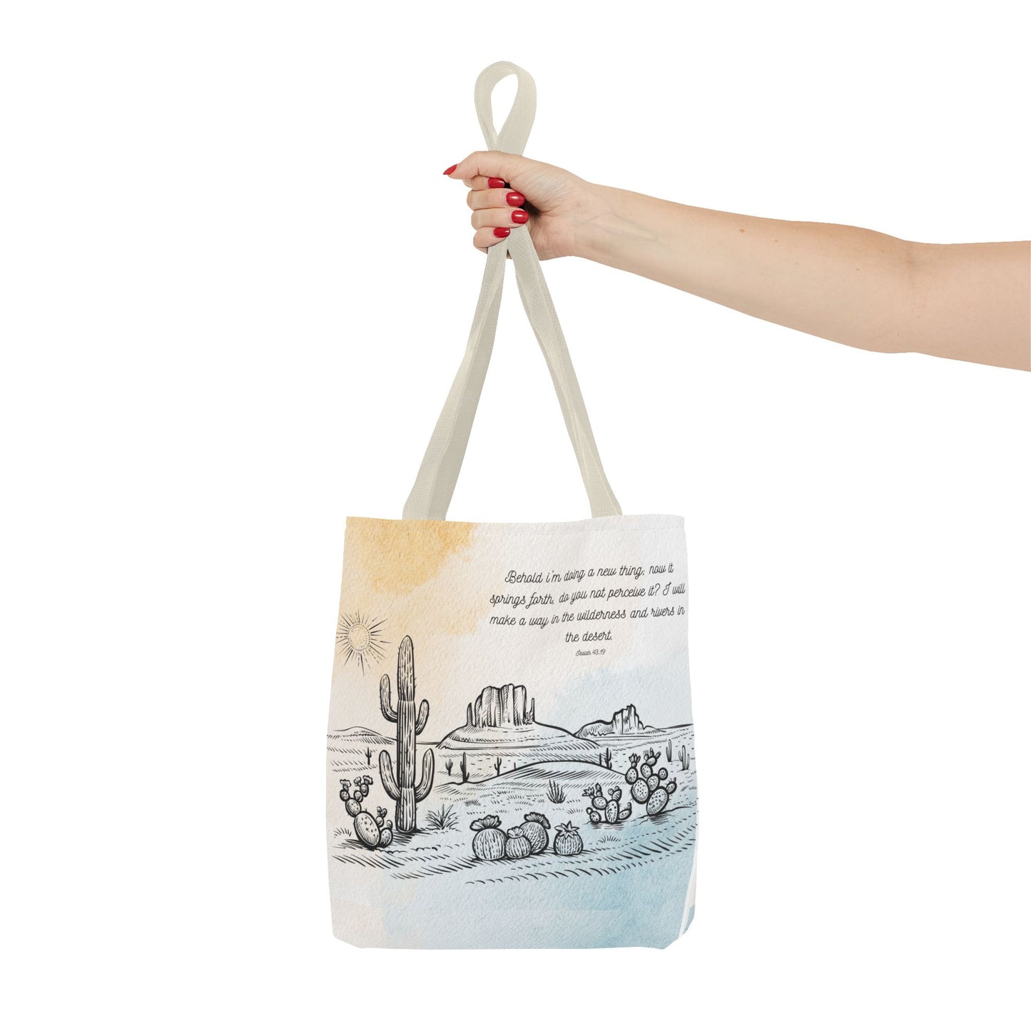 Behold I’m doing a New Thing Tote Bag