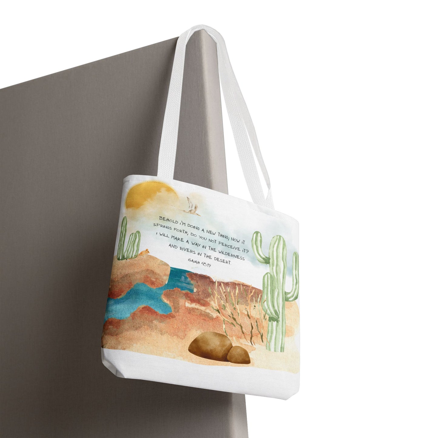 Isaiah 43:19 Tote Bag