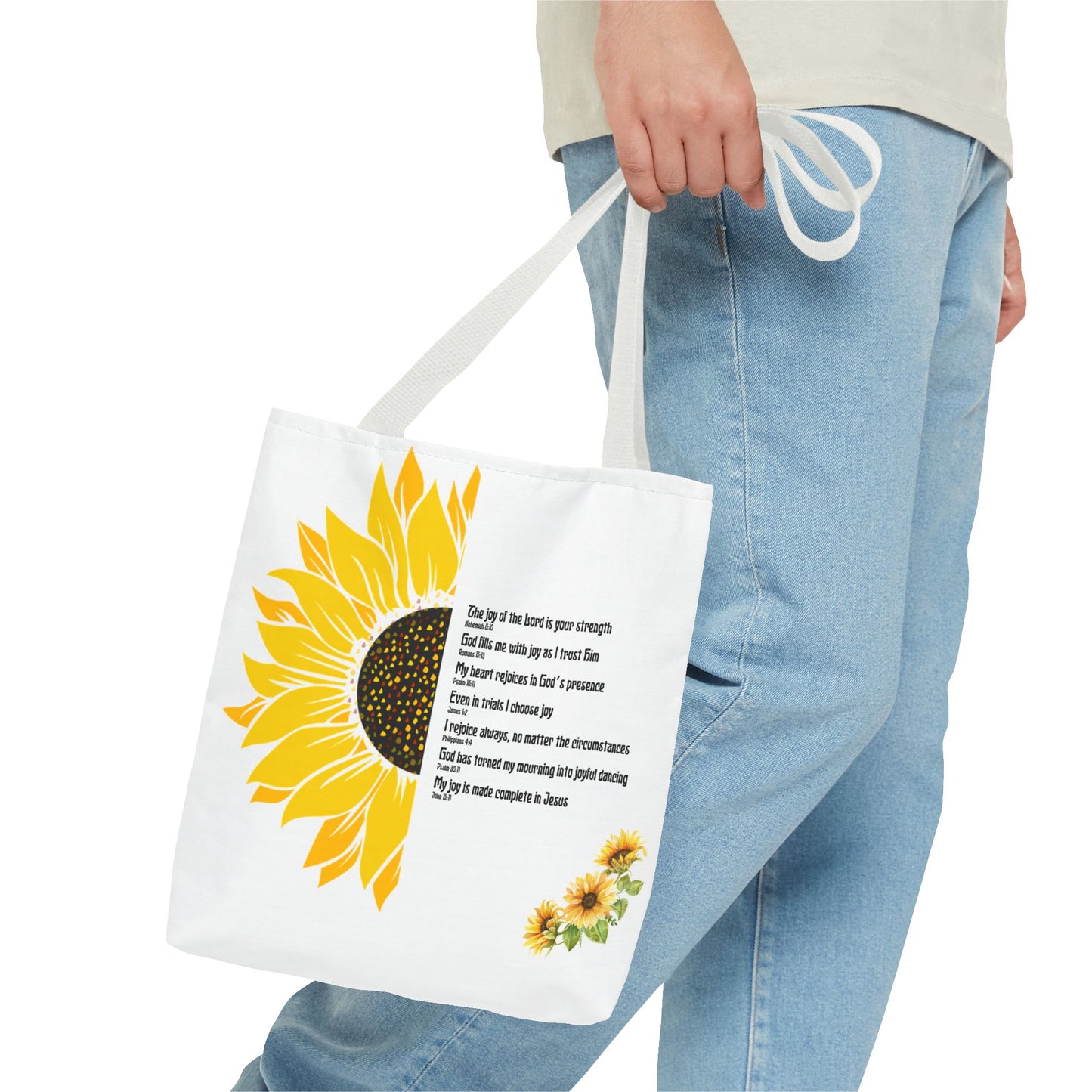 Joy Affirmations Tote Bag