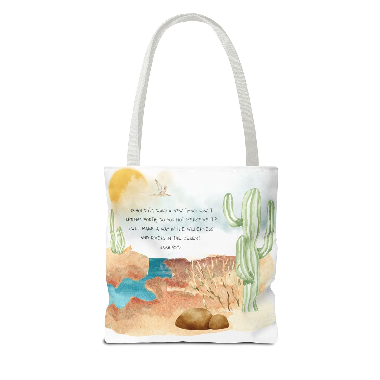 Isaiah 43:19 Tote Bag