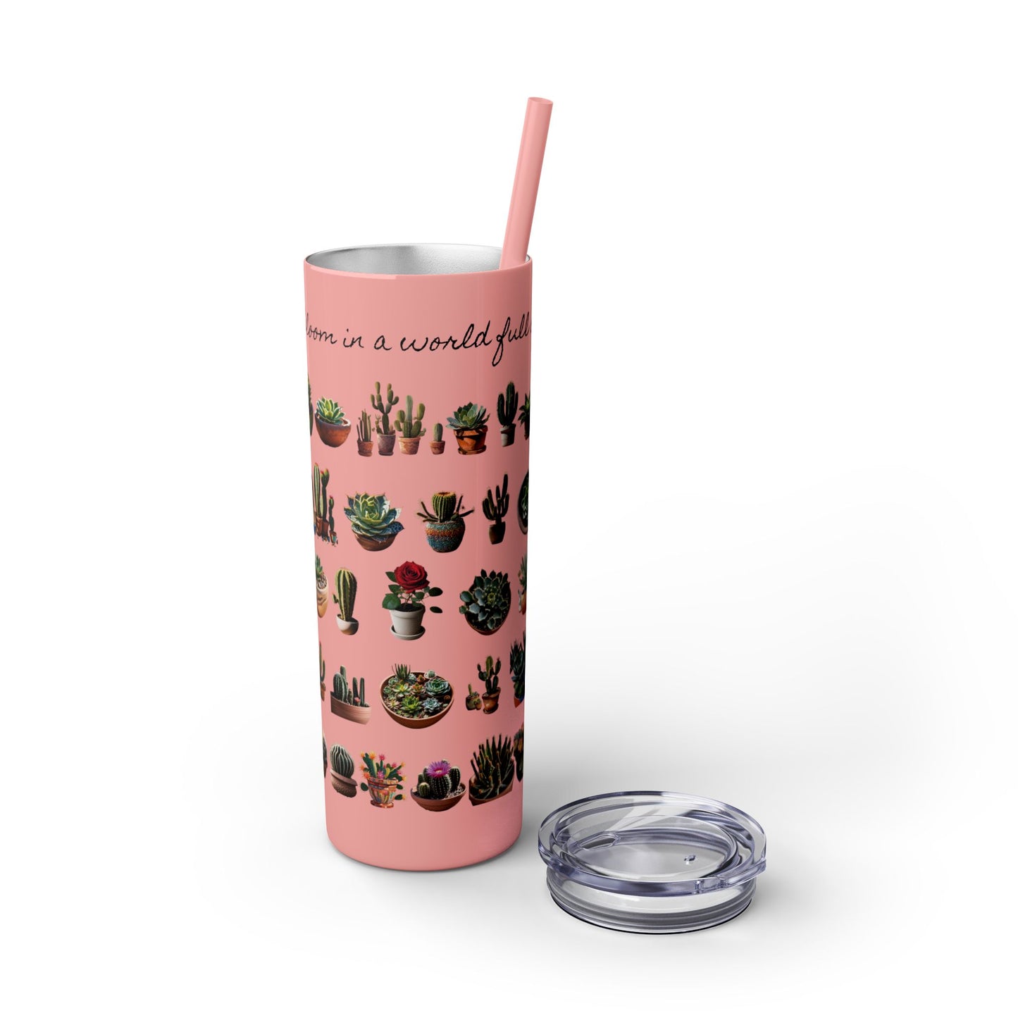 Dare to Bloom Tumbler Cup
