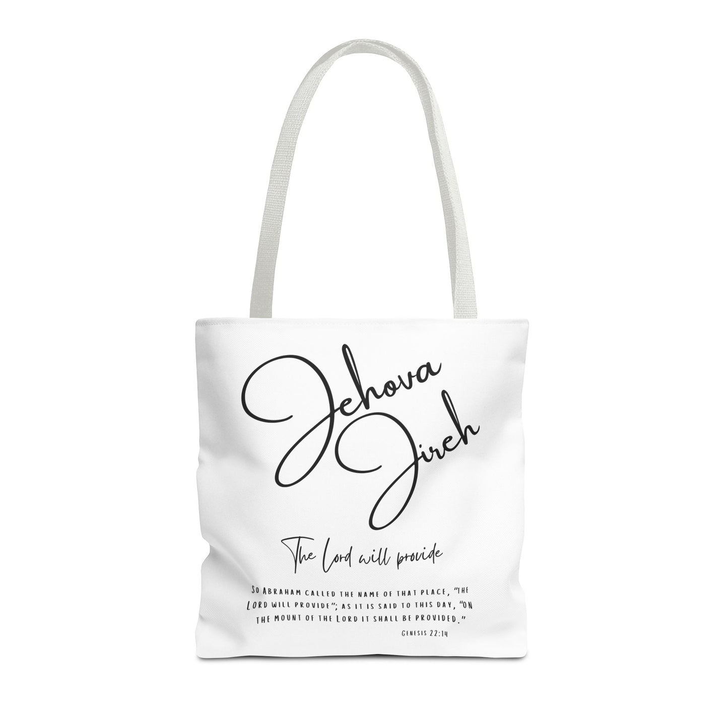 Jehova Jireh Tote Bag