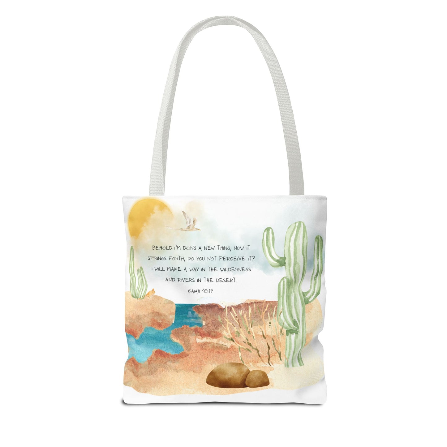 Isaiah 43:19 Tote Bag