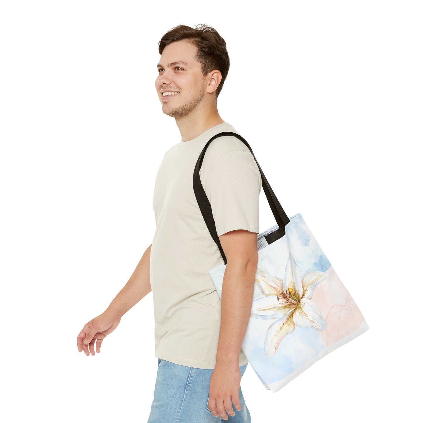 White Lily Tote Bag