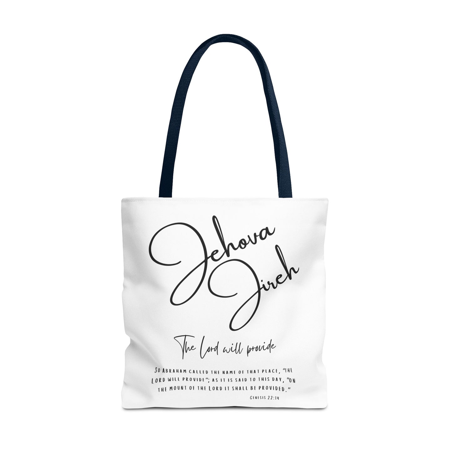 Jehova Jireh Tote Bag