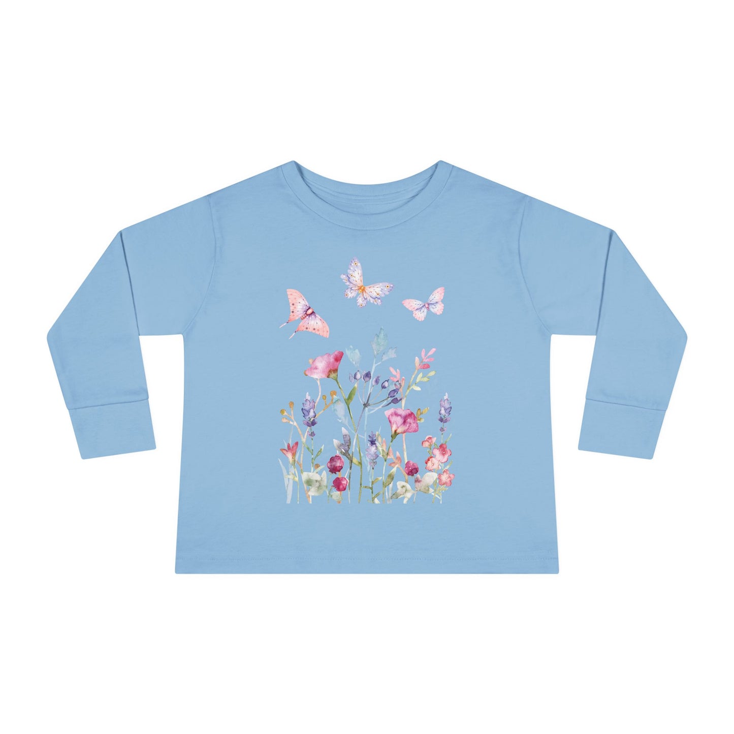 Wild flowers Toddler Long Sleeve Tee