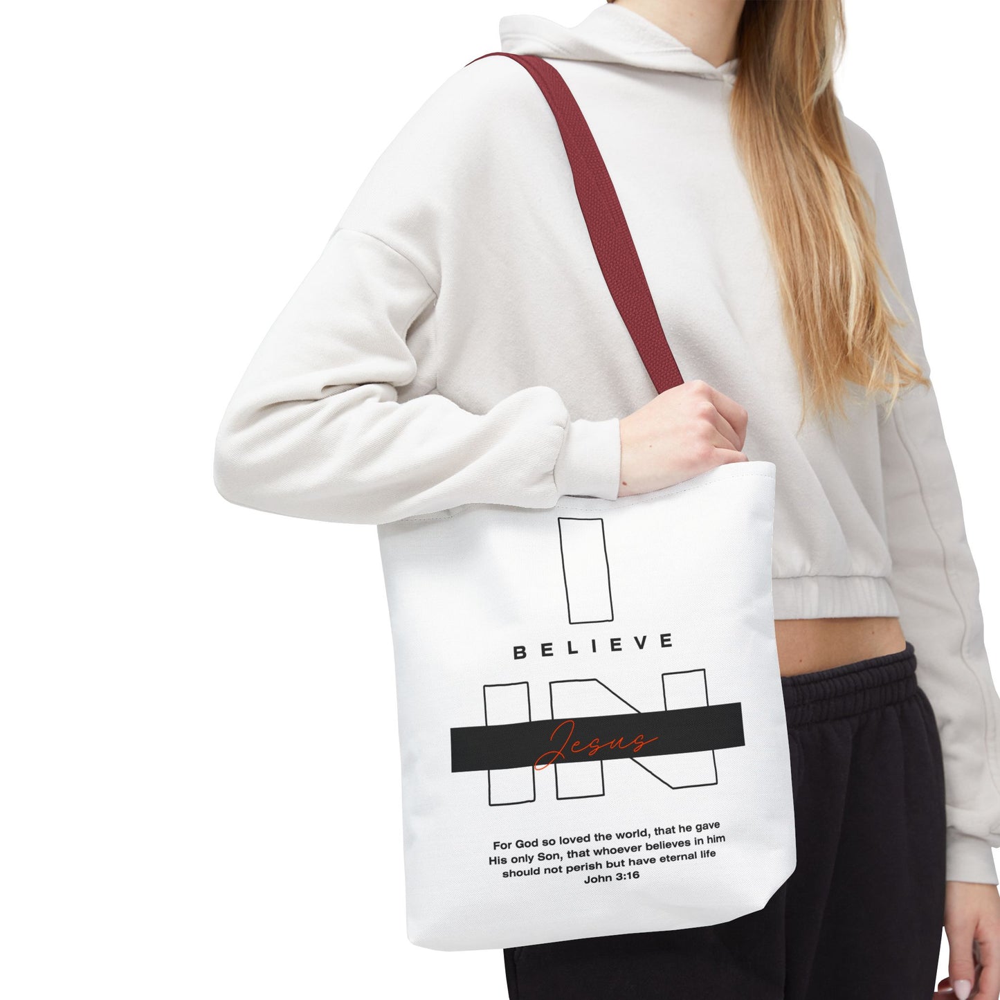 I Believe in Jesus Tote Bag