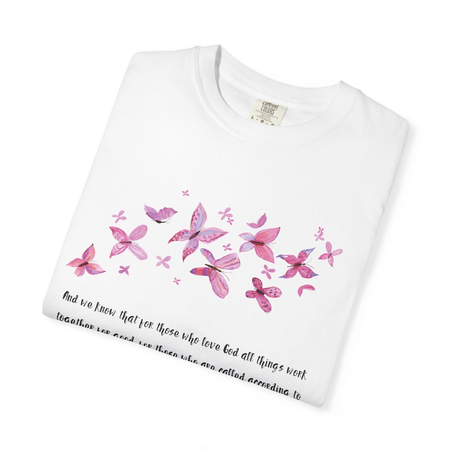 Romans 8:28 with grace T-shirt