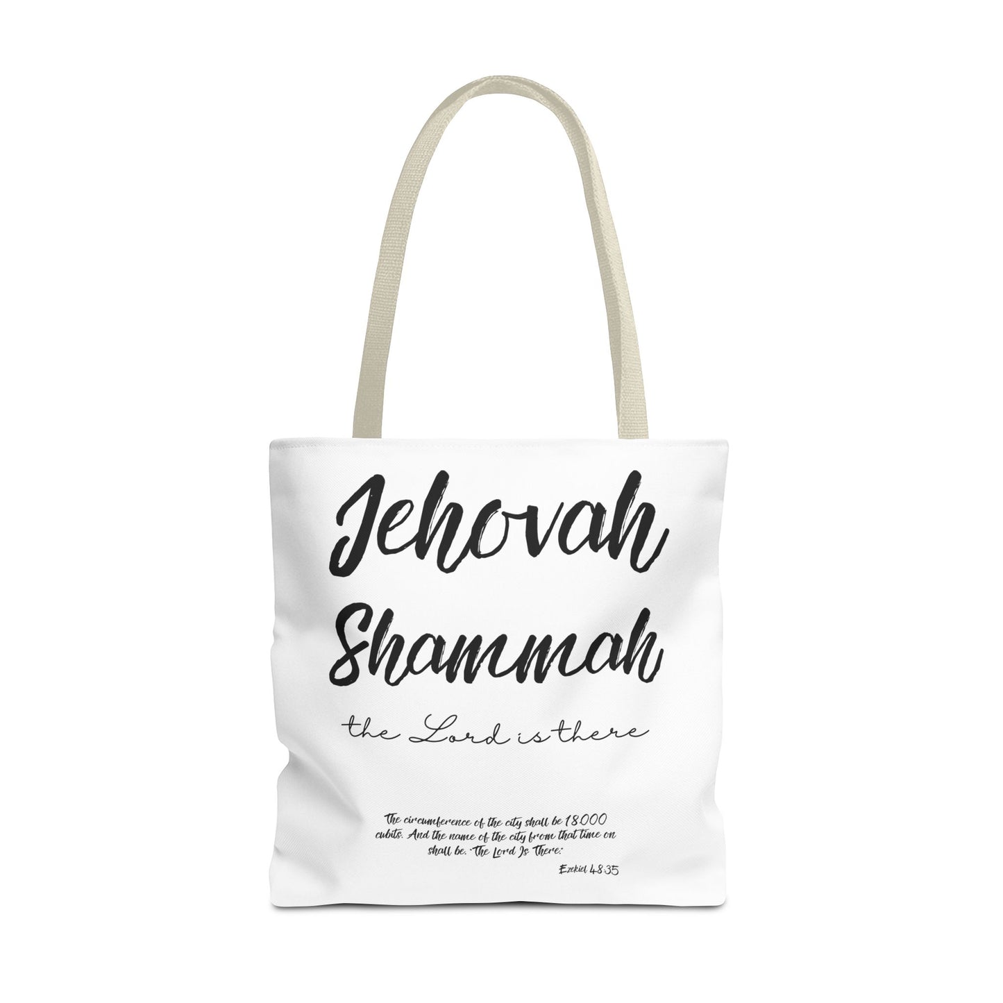 Jehovah Shammah Tote Bag