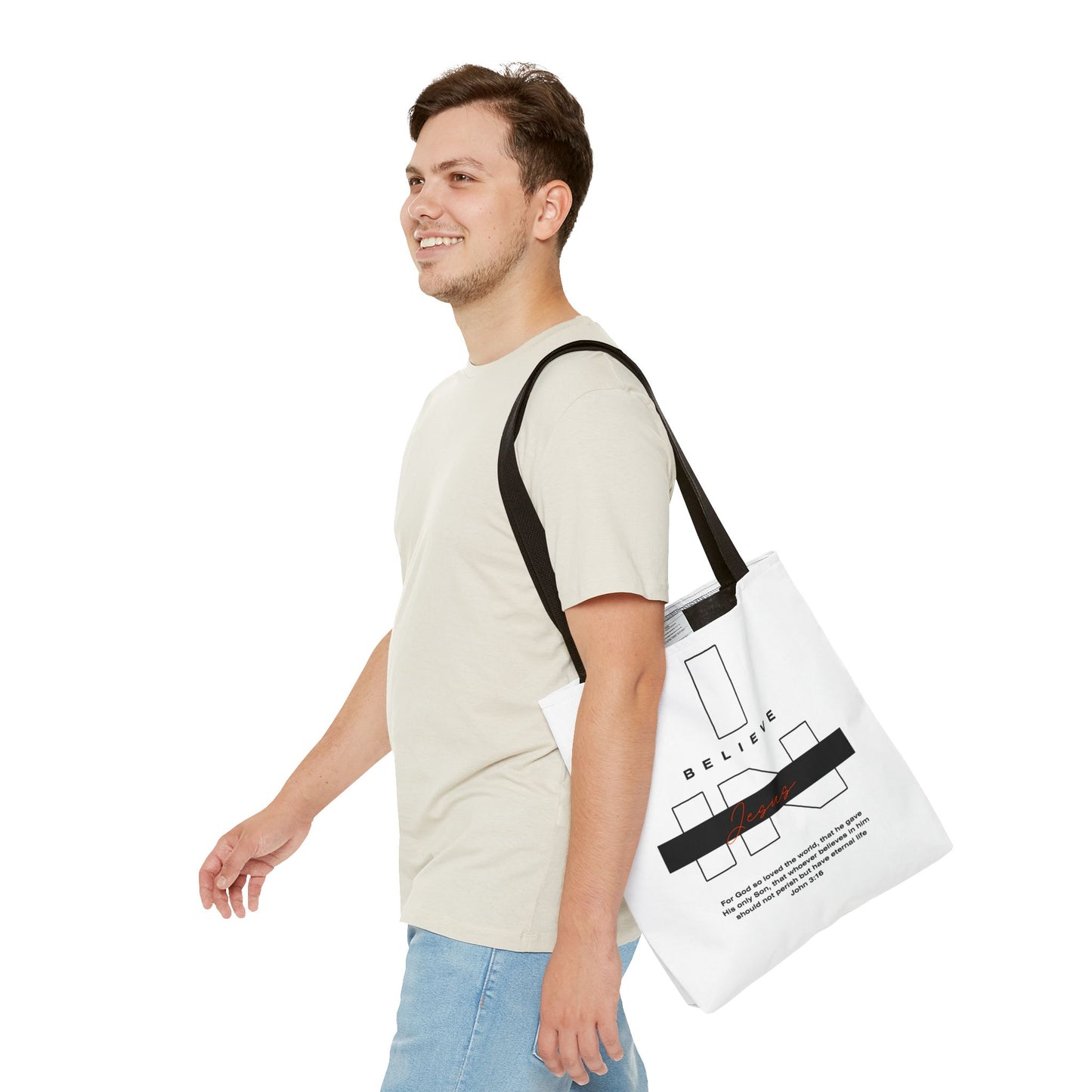 I Believe in Jesus Tote Bag