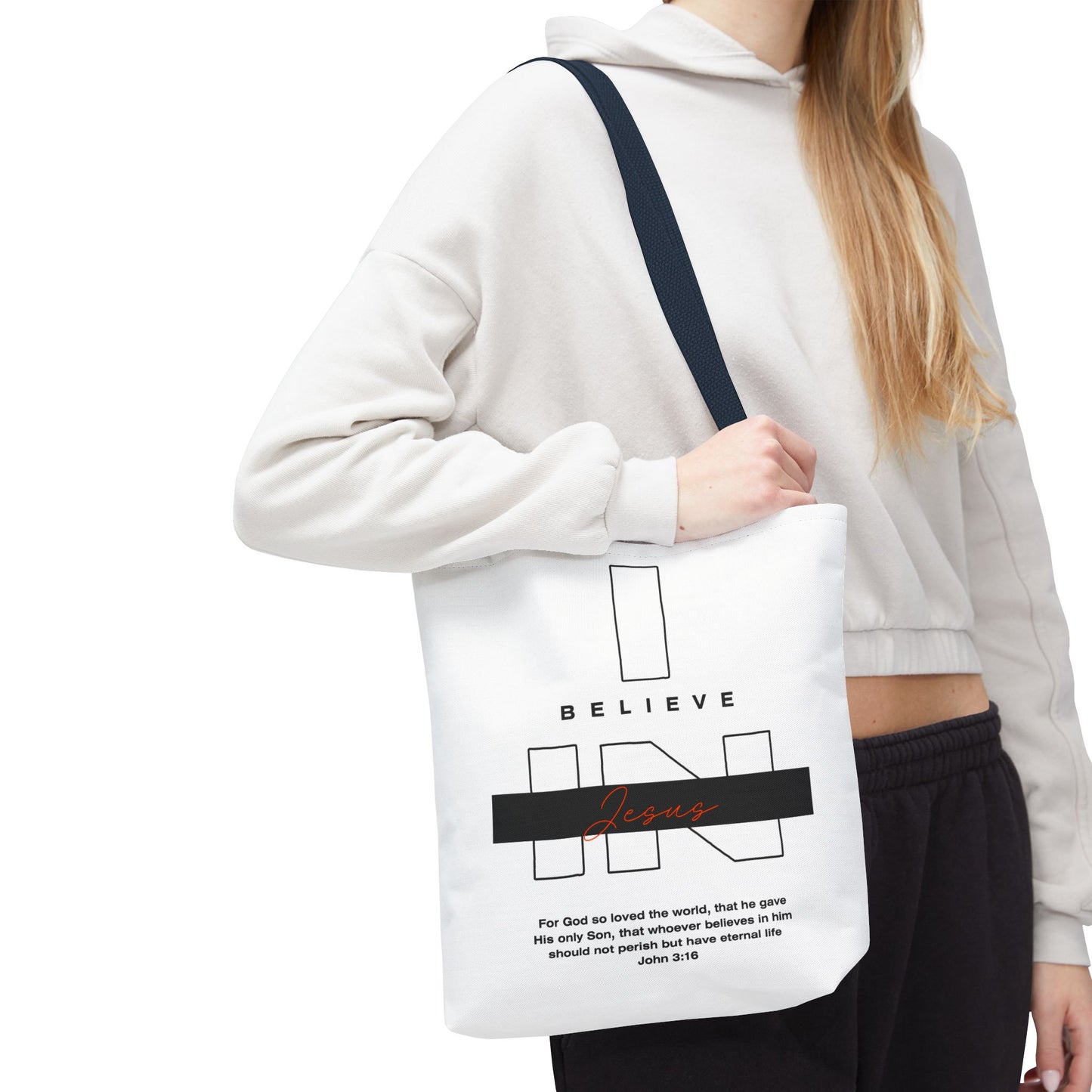 I Believe in Jesus Tote Bag