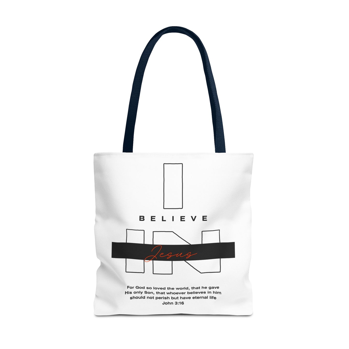 I Believe in Jesus Tote Bag