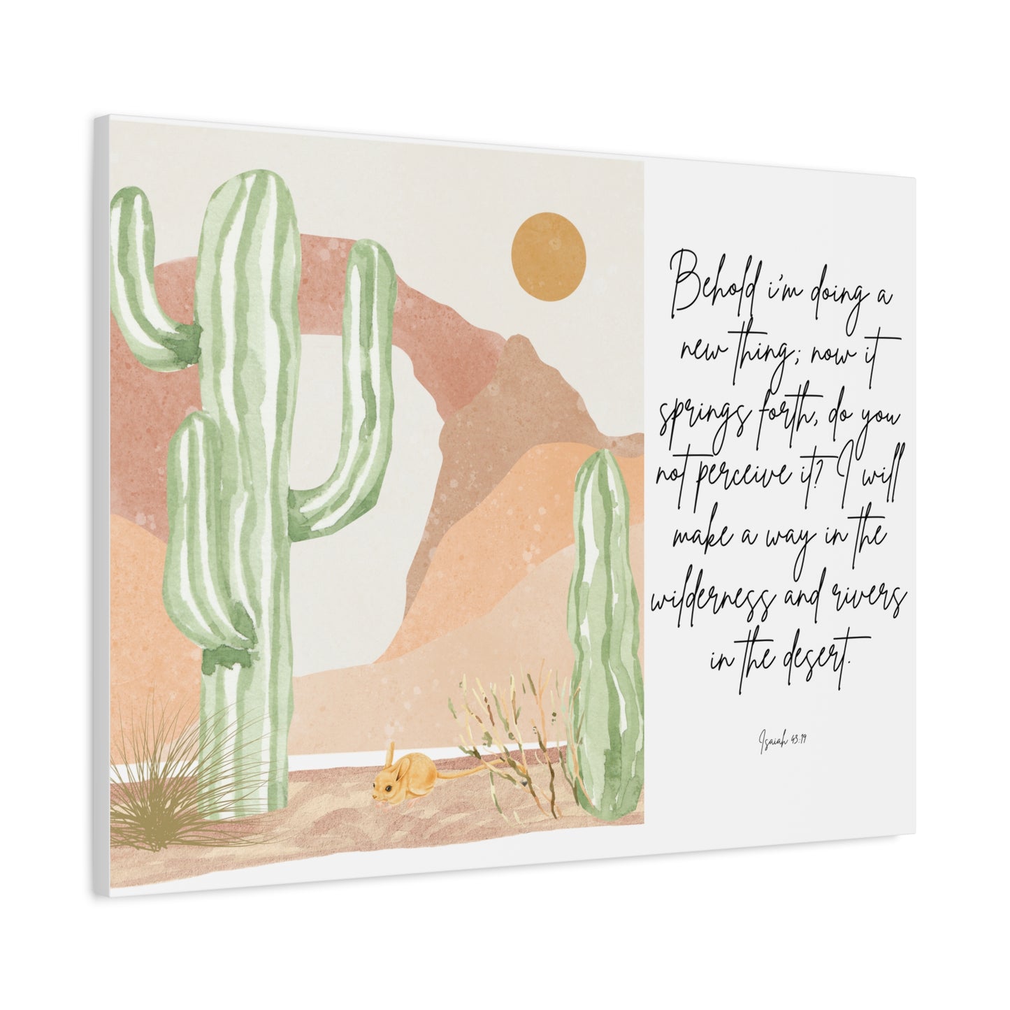 A New thing Canvas Art