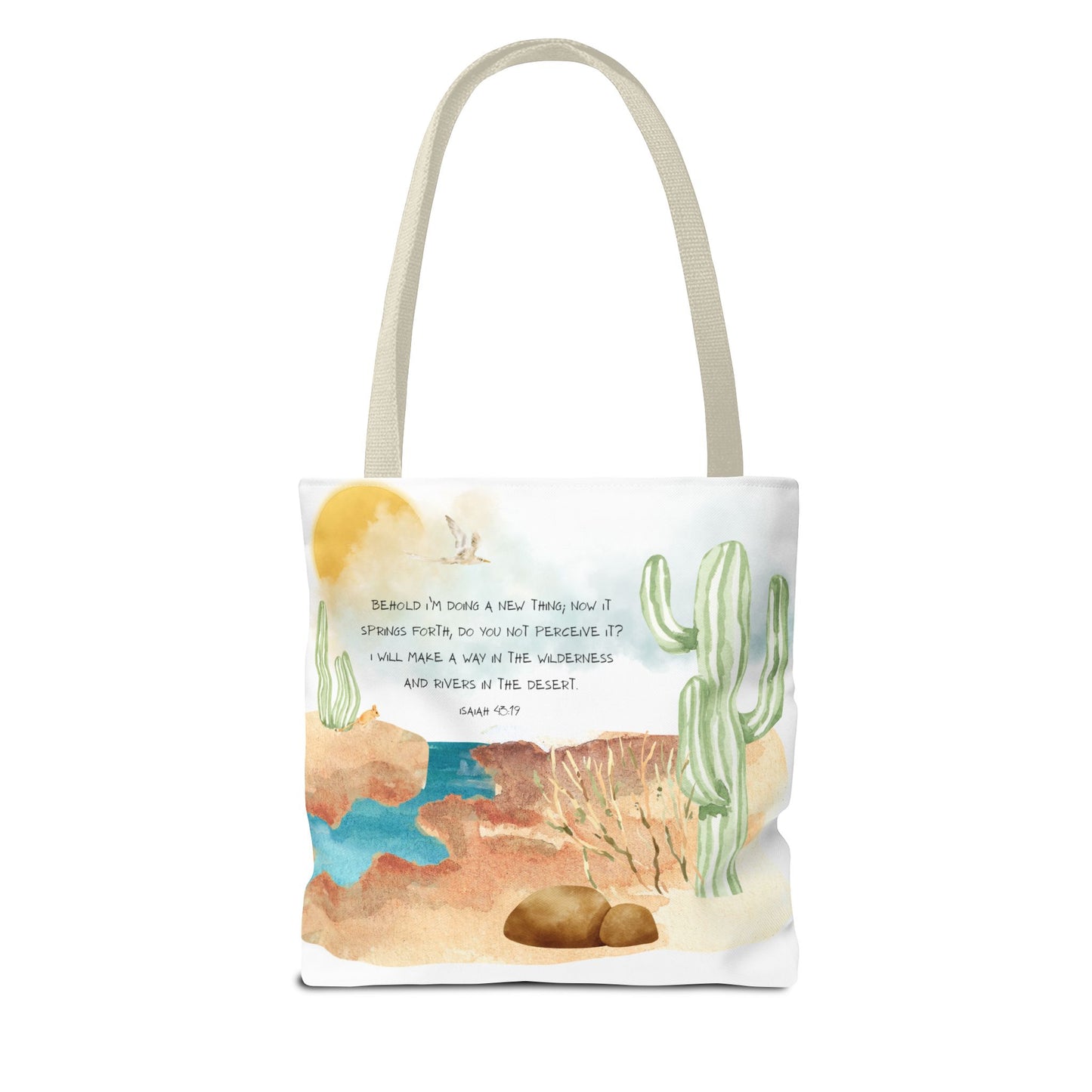 Isaiah 43:19 Tote Bag