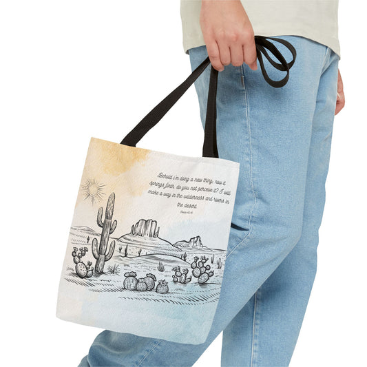 Behold I’m doing a New Thing Tote Bag