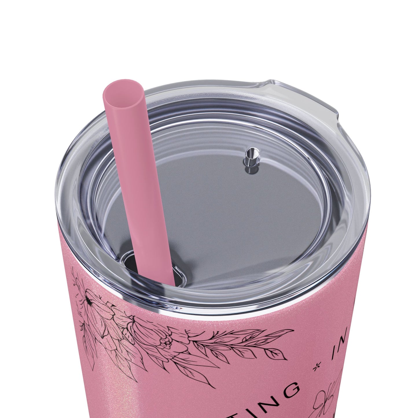 There was Jesus Skinny Tumbler with Straw - 20oz