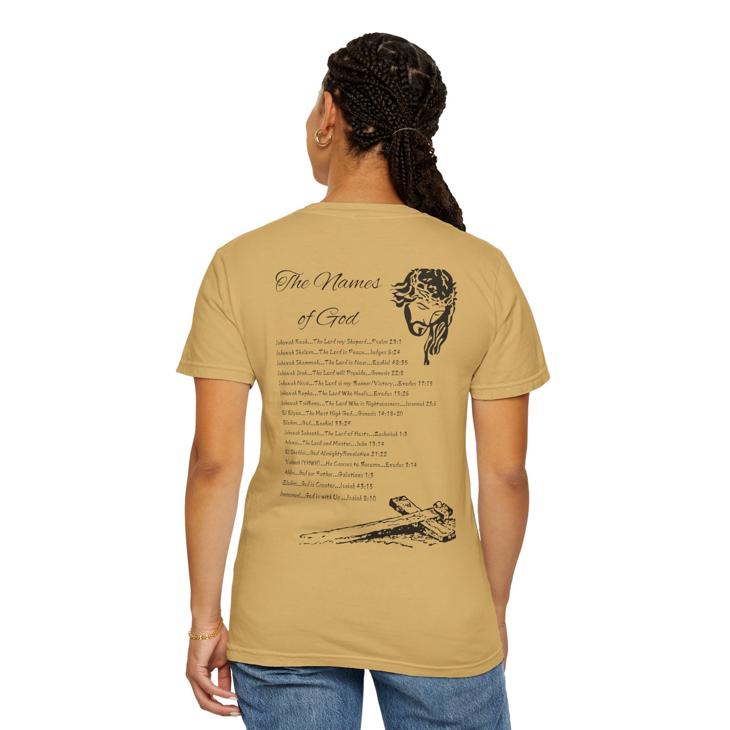 Names of God Faith Inspired Streetwear
