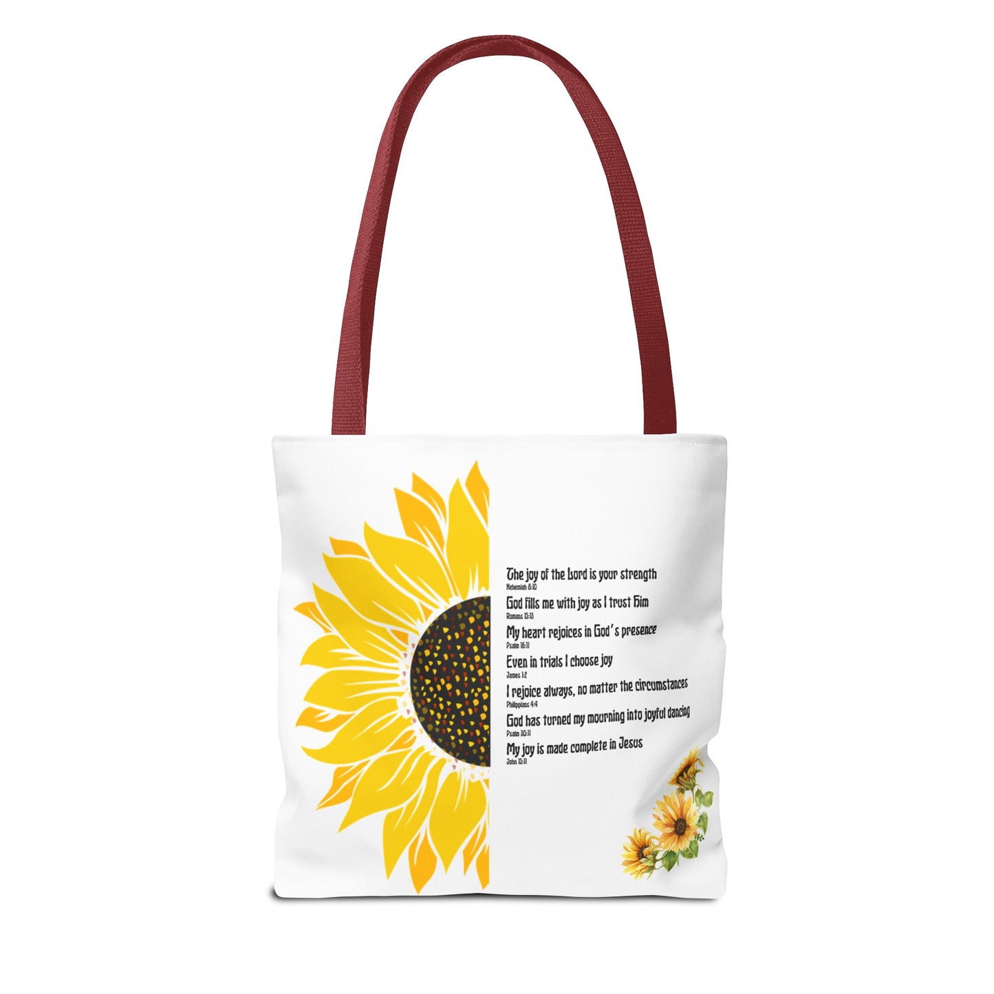 Joy Affirmations Tote Bag