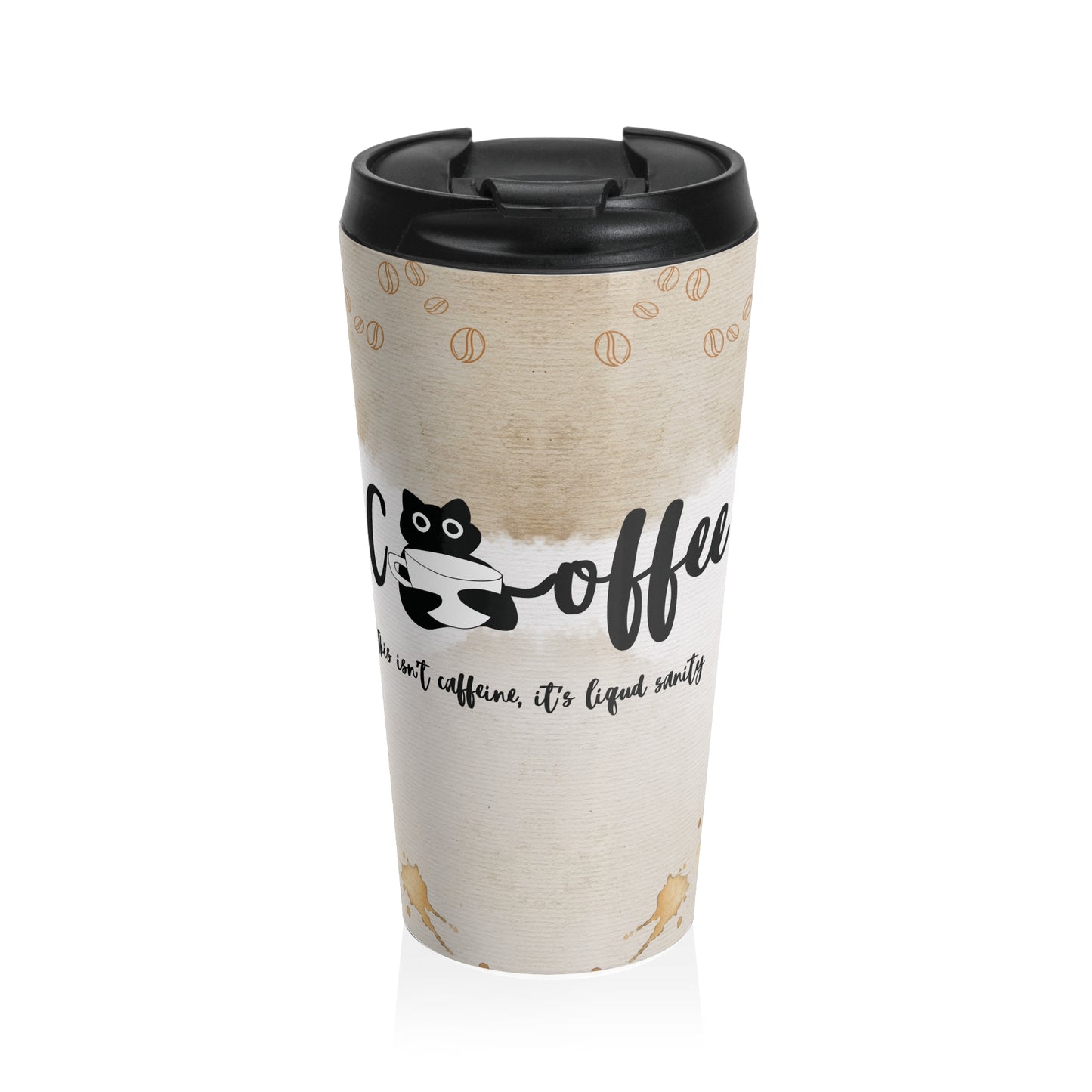 Liquid Sanity Stainless Steel Travel Mug