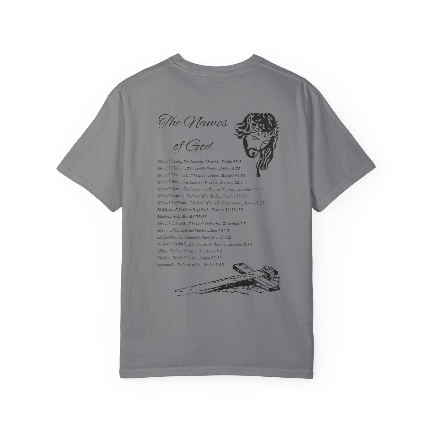 Names of God Faith Inspired Streetwear
