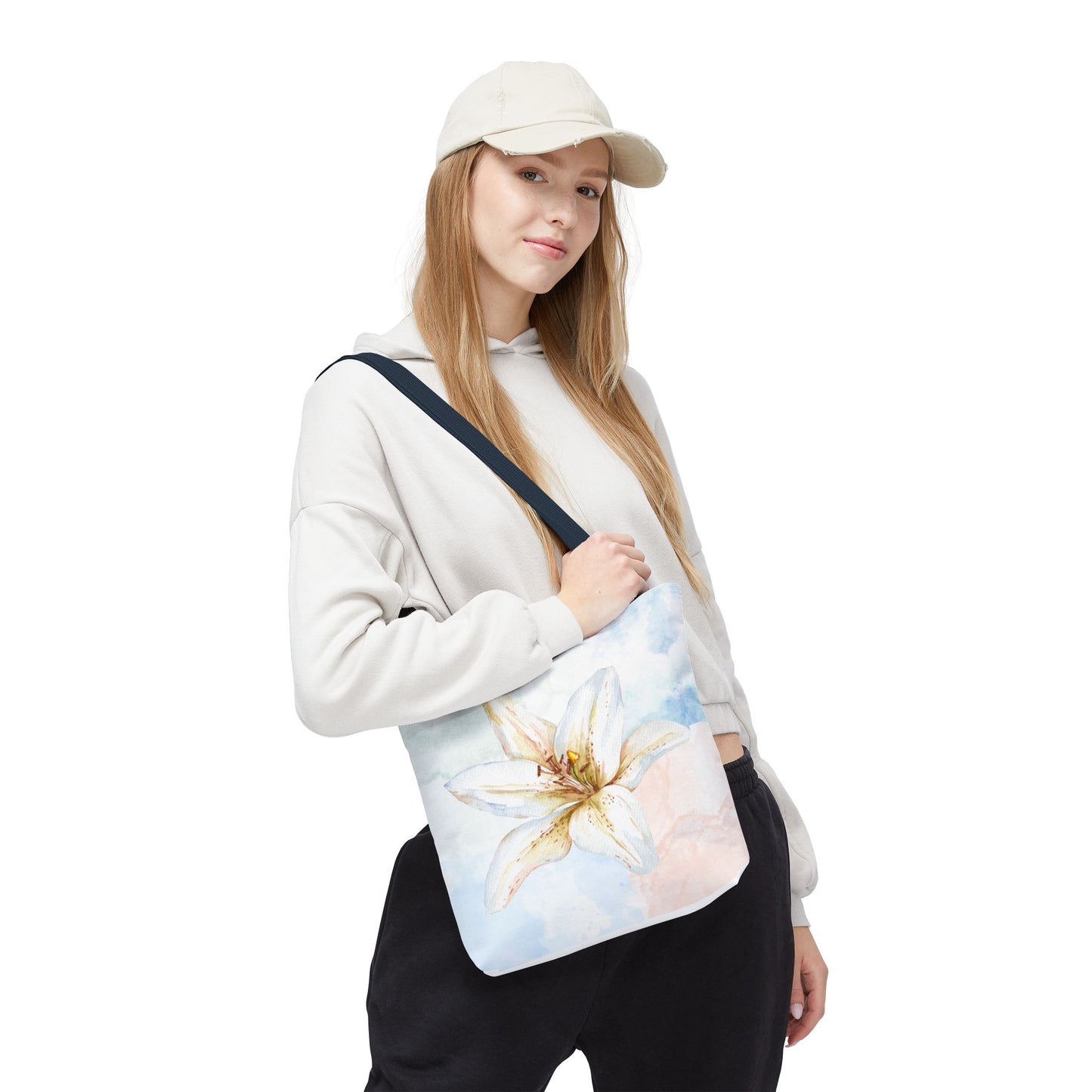 White Lily Tote Bag