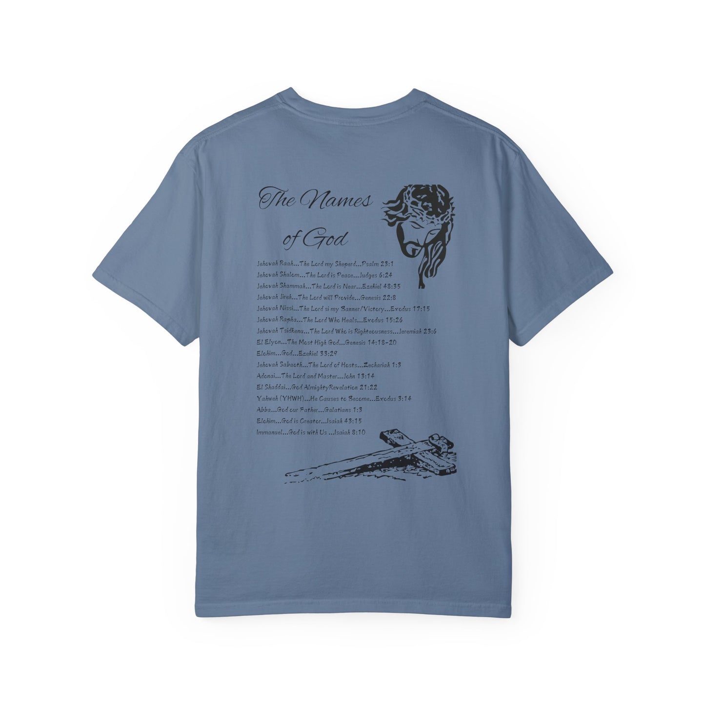 Names of God Faith Inspired Streetwear