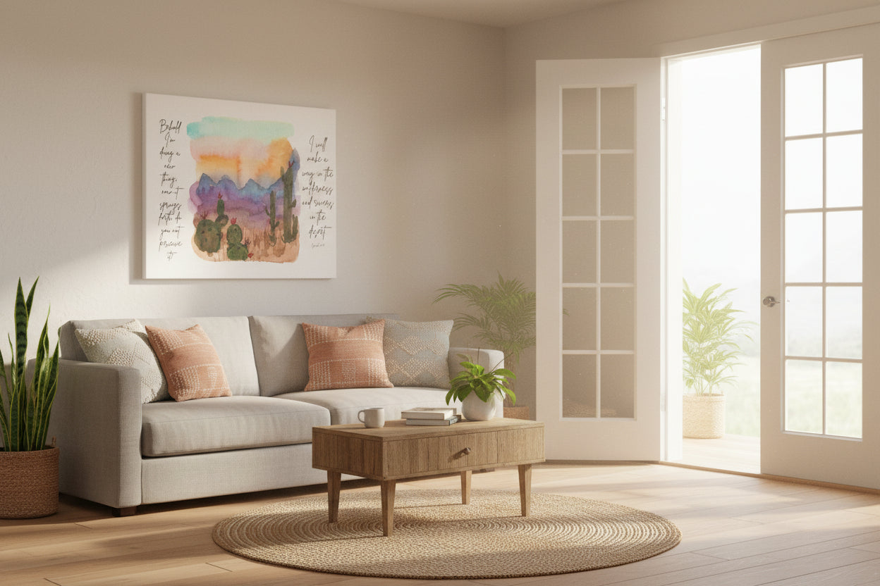Do you not perceive it Canvas Art