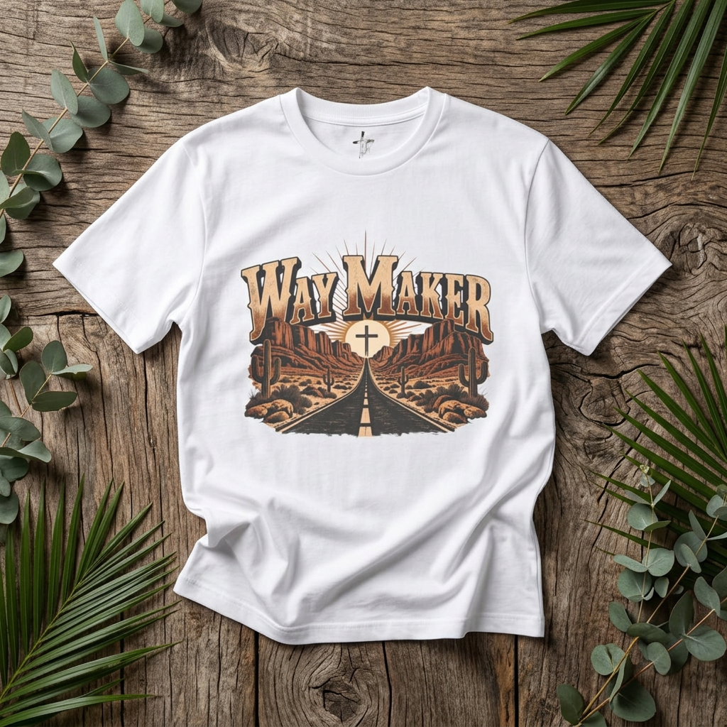 Way Maker Tee — Christian Graphic T-Shirt