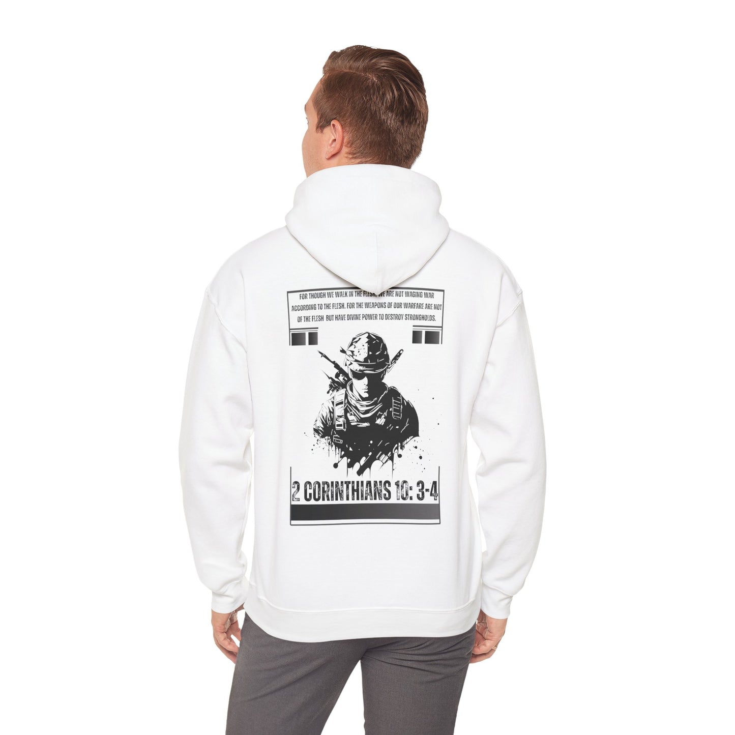 2 Corinthians 10:3-4 Sweatshirt