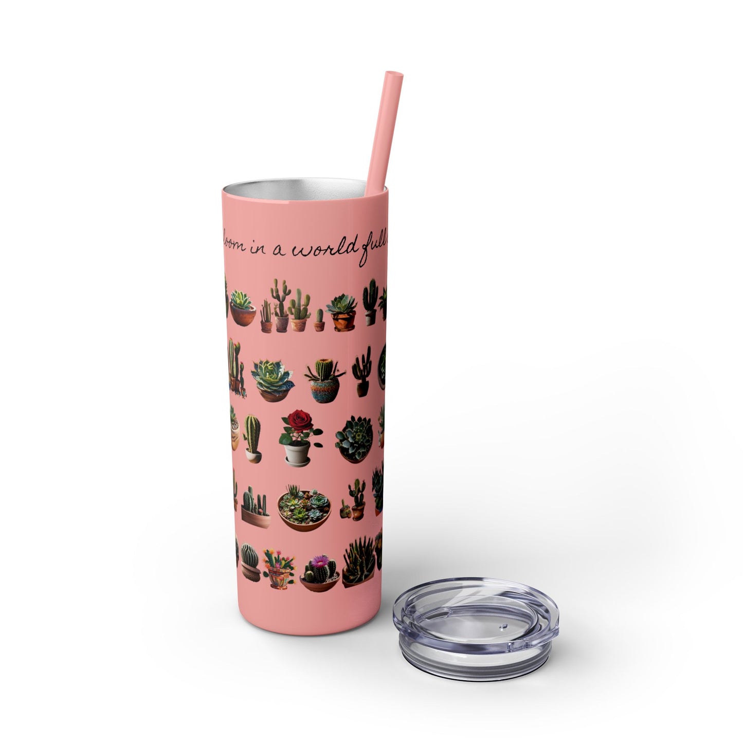 Dare to Bloom 20 oz Tumbler Cup