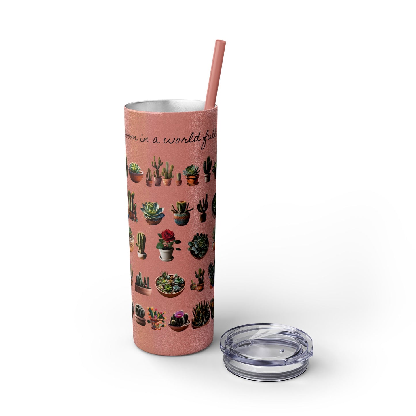 Dare to Bloom Tumbler Cup