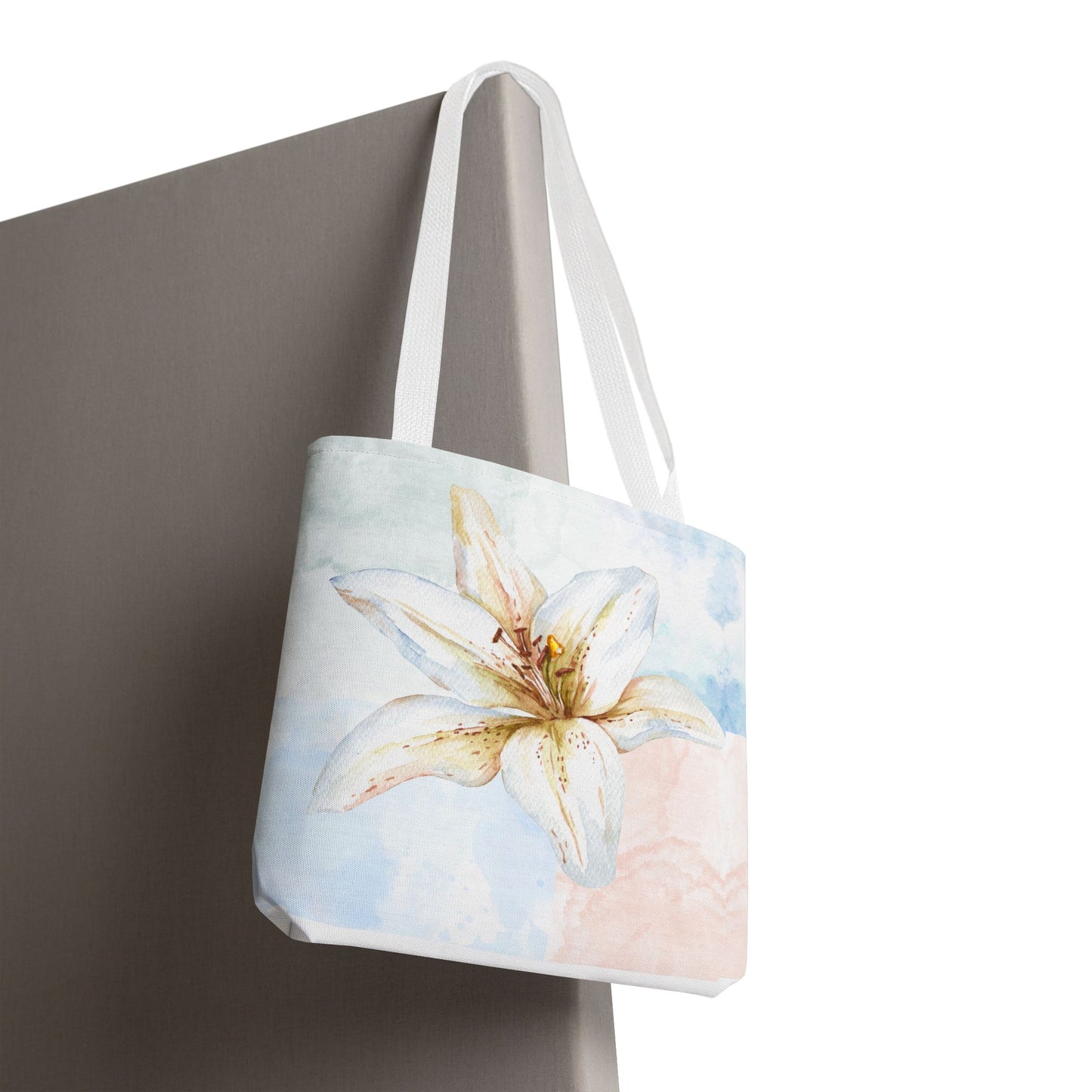 White Lily Tote Bag
