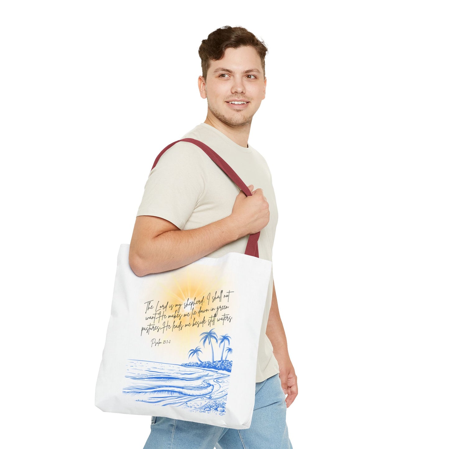 Psalm 23:1 Tote Bag