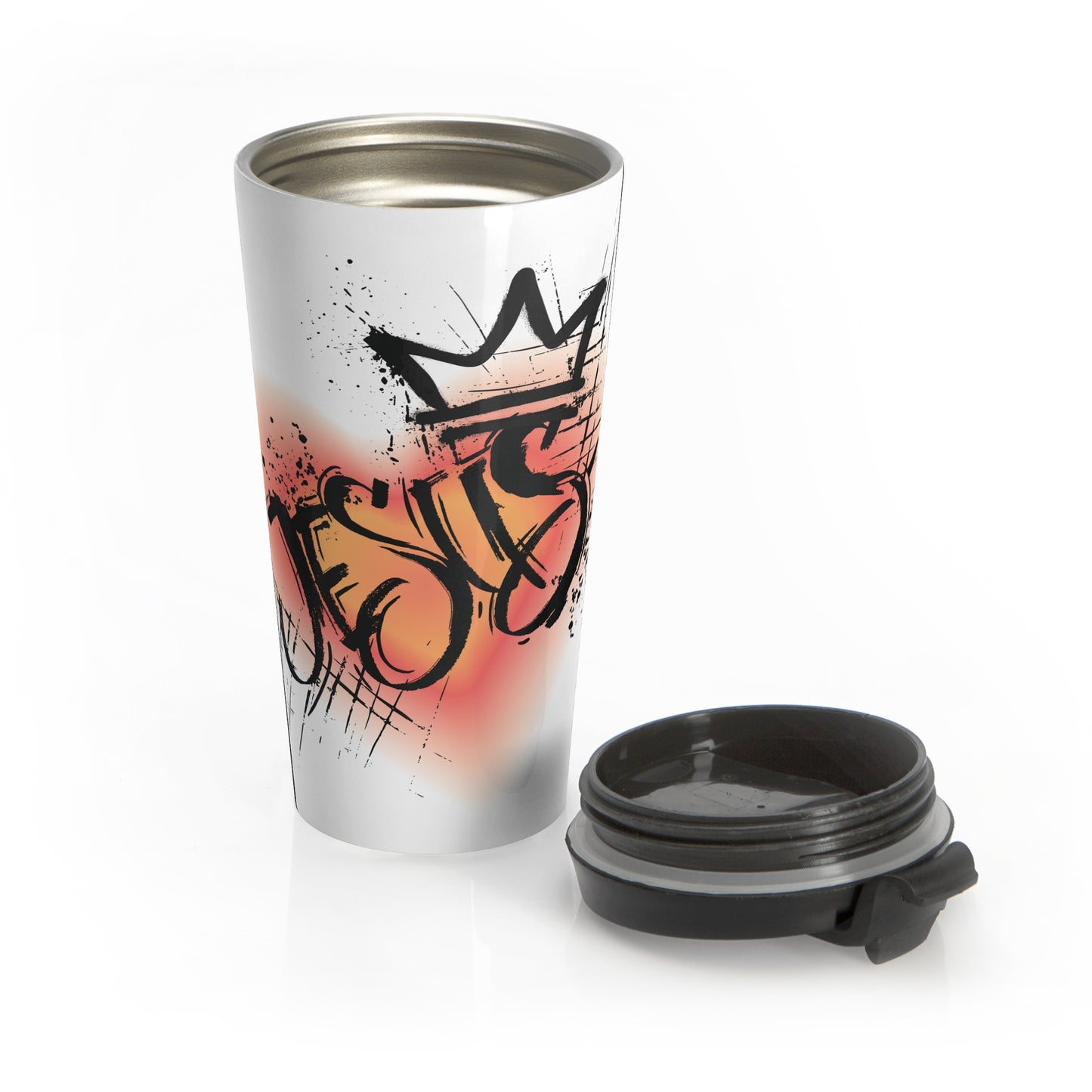 King Jesus Stainless Steel Travel Mug