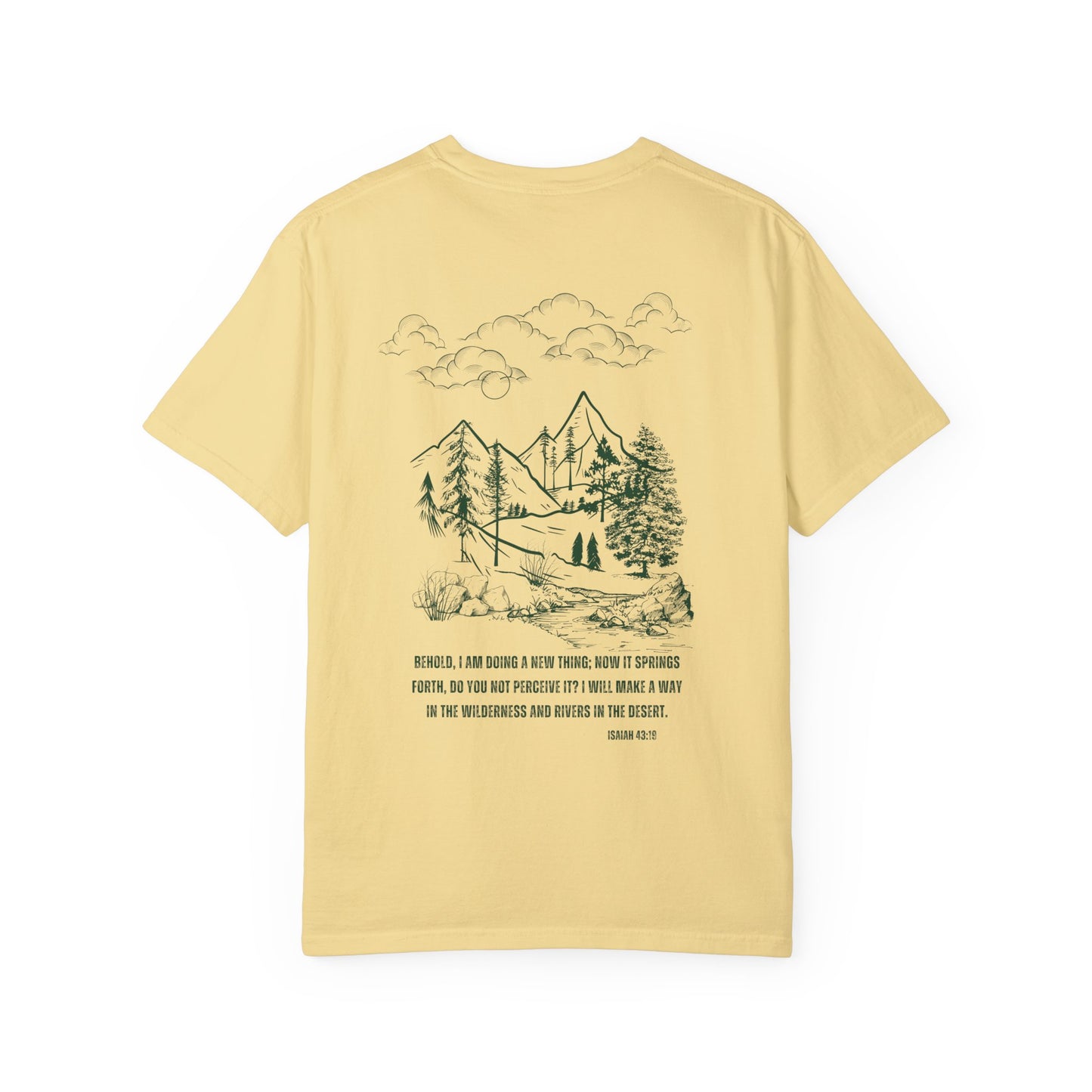 Isaiah 43:19 T-shirt - Faith Inspired Streetwear