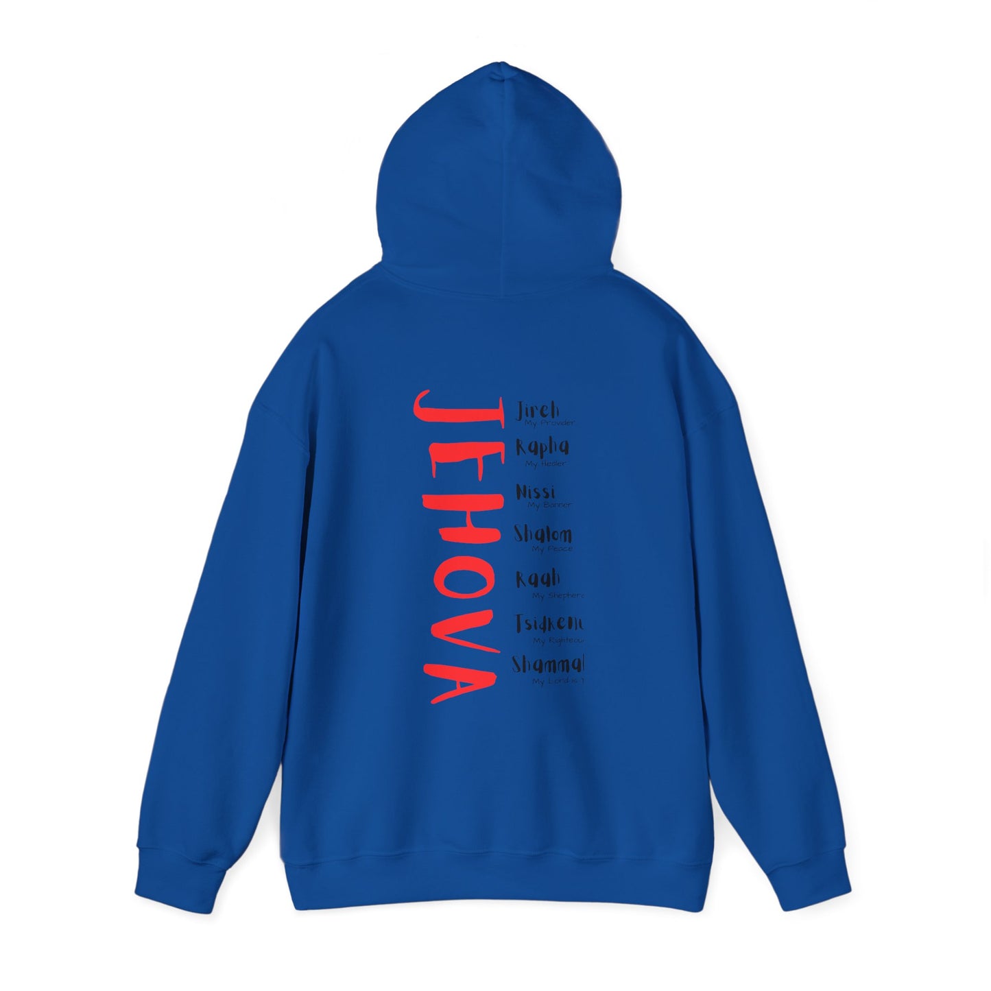 Jehovah Hooded Sweatshirt - Comfort and Spirituality