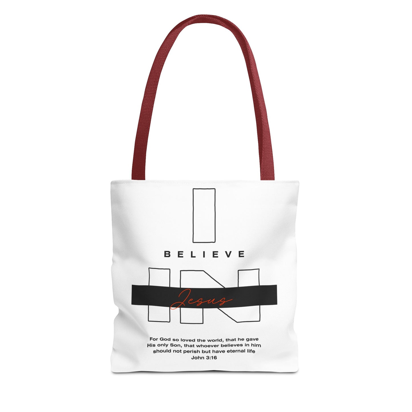 I Believe in Jesus Tote Bag