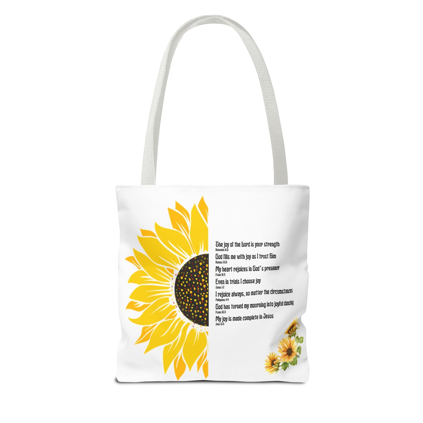 Joy Affirmations Tote Bag