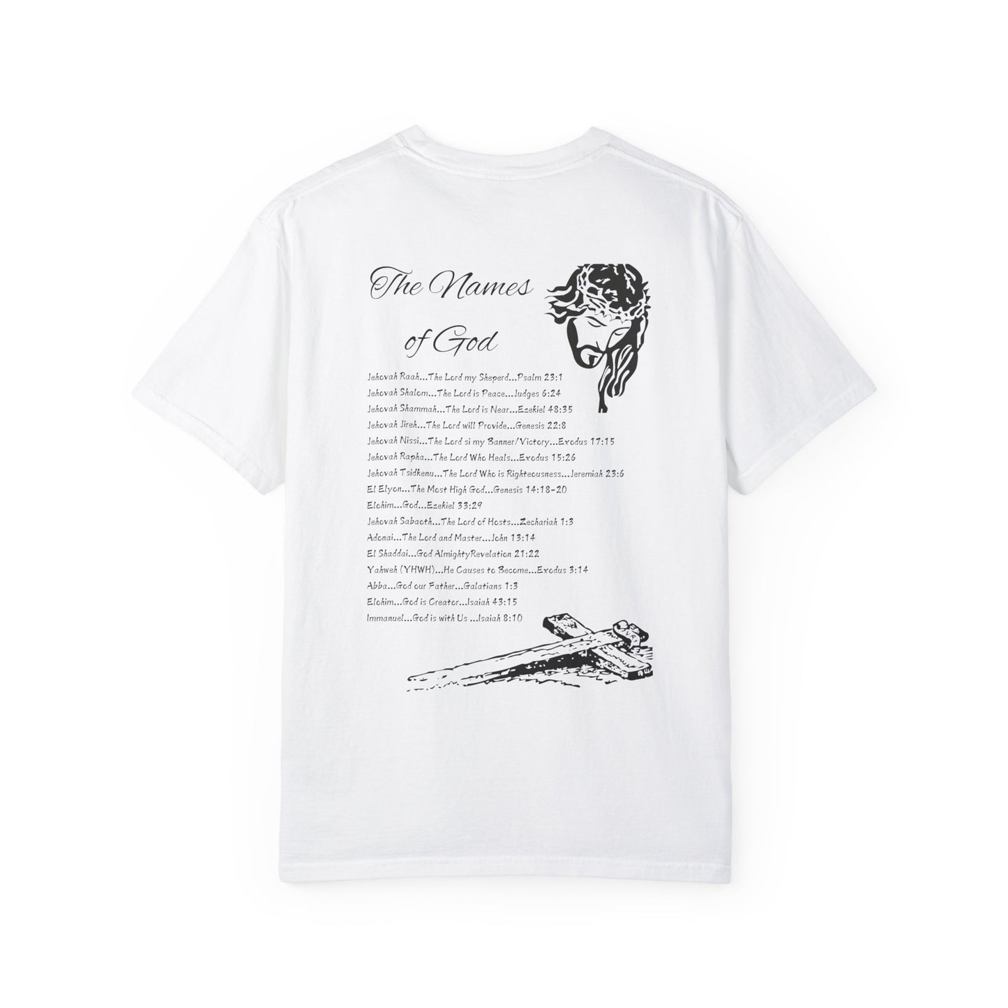 Names of God Faith Inspired Streetwear