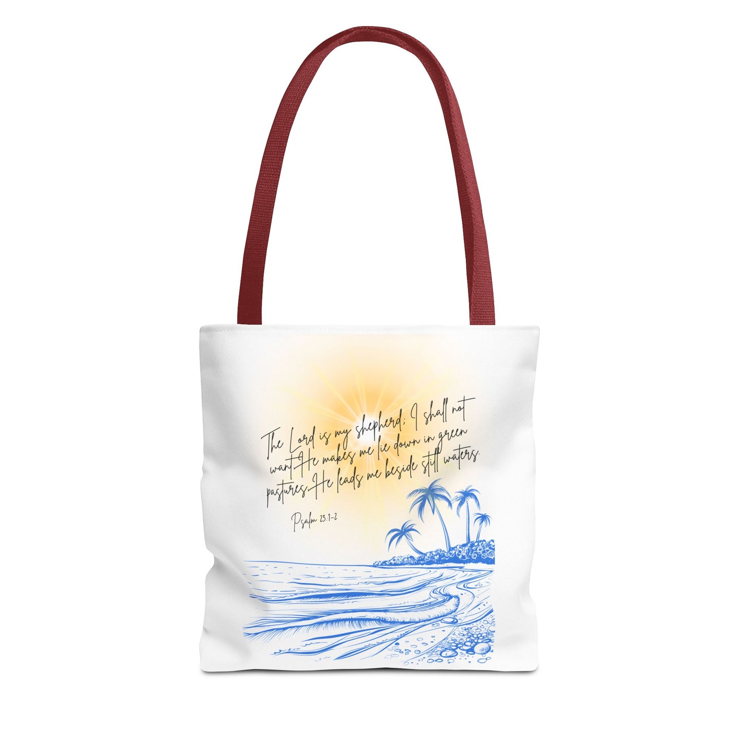 Psalm 23:1 Tote Bag