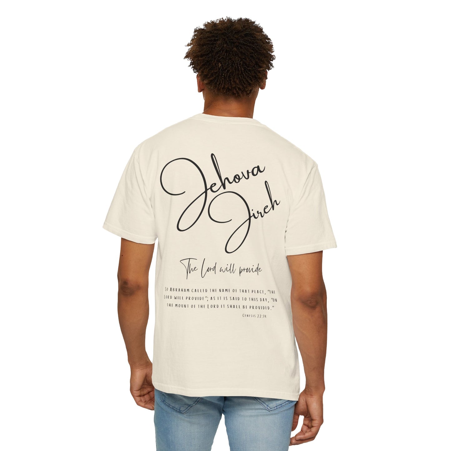 Jehova Jireh T-shirt - Faith Inspired Streetwear