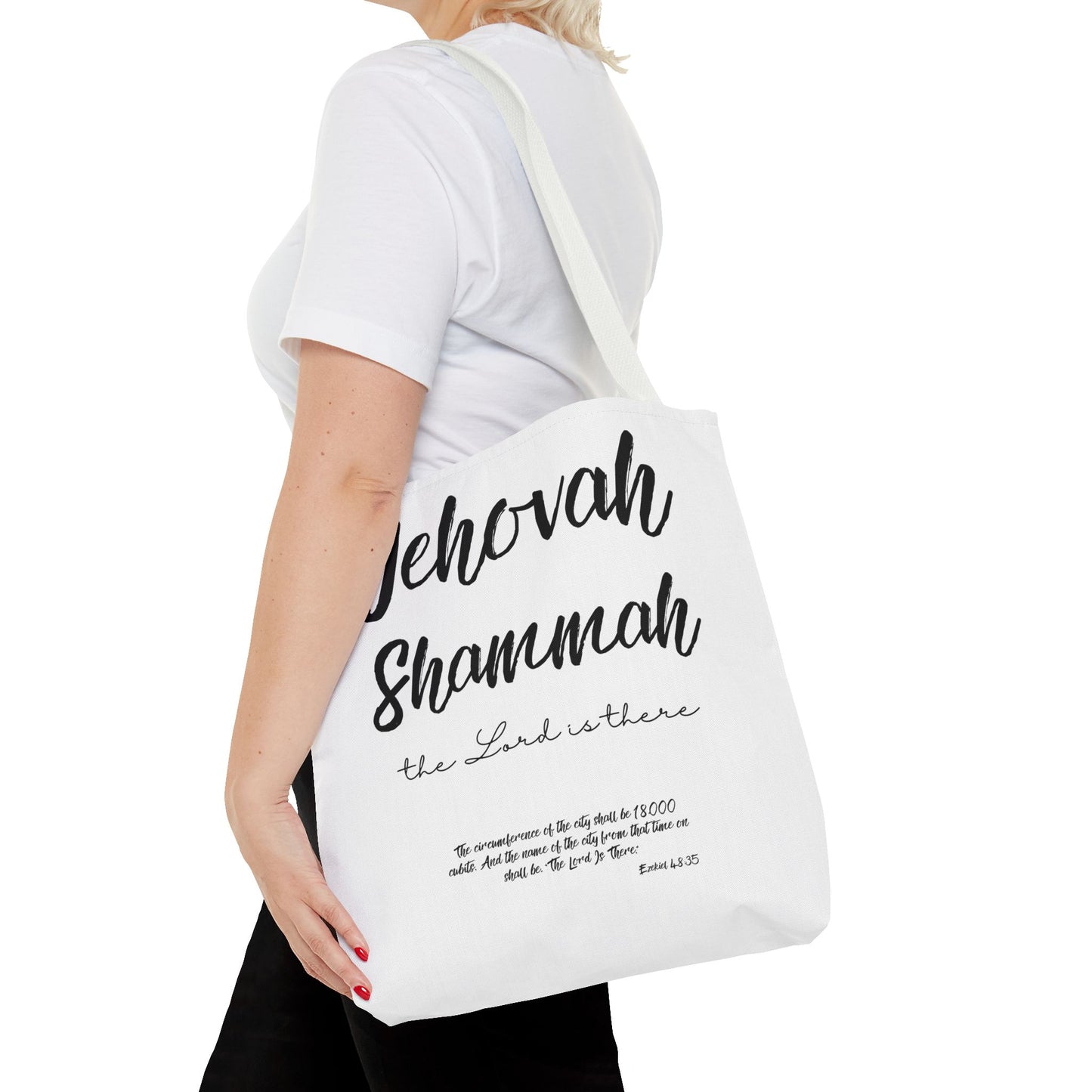 Jehovah Shammah Tote Bag